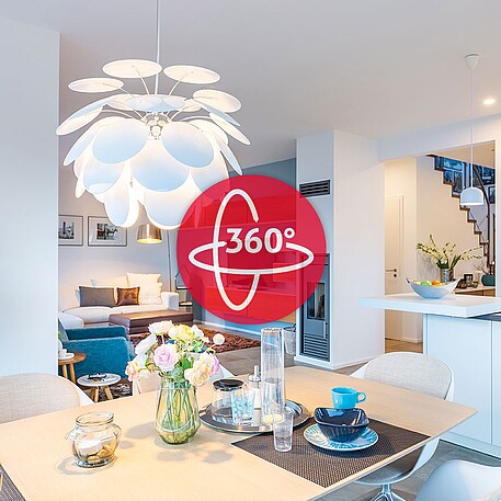 Fertighaus Variant 35-160: 360°-Rundgang