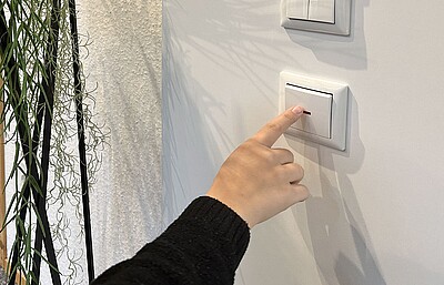 Fertighaus-Bemusterung: Smarthome Lichtschalter