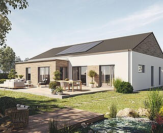 Fertighaus Bungalow 148 - Hanse Haus Fertighaus Bungalow 148