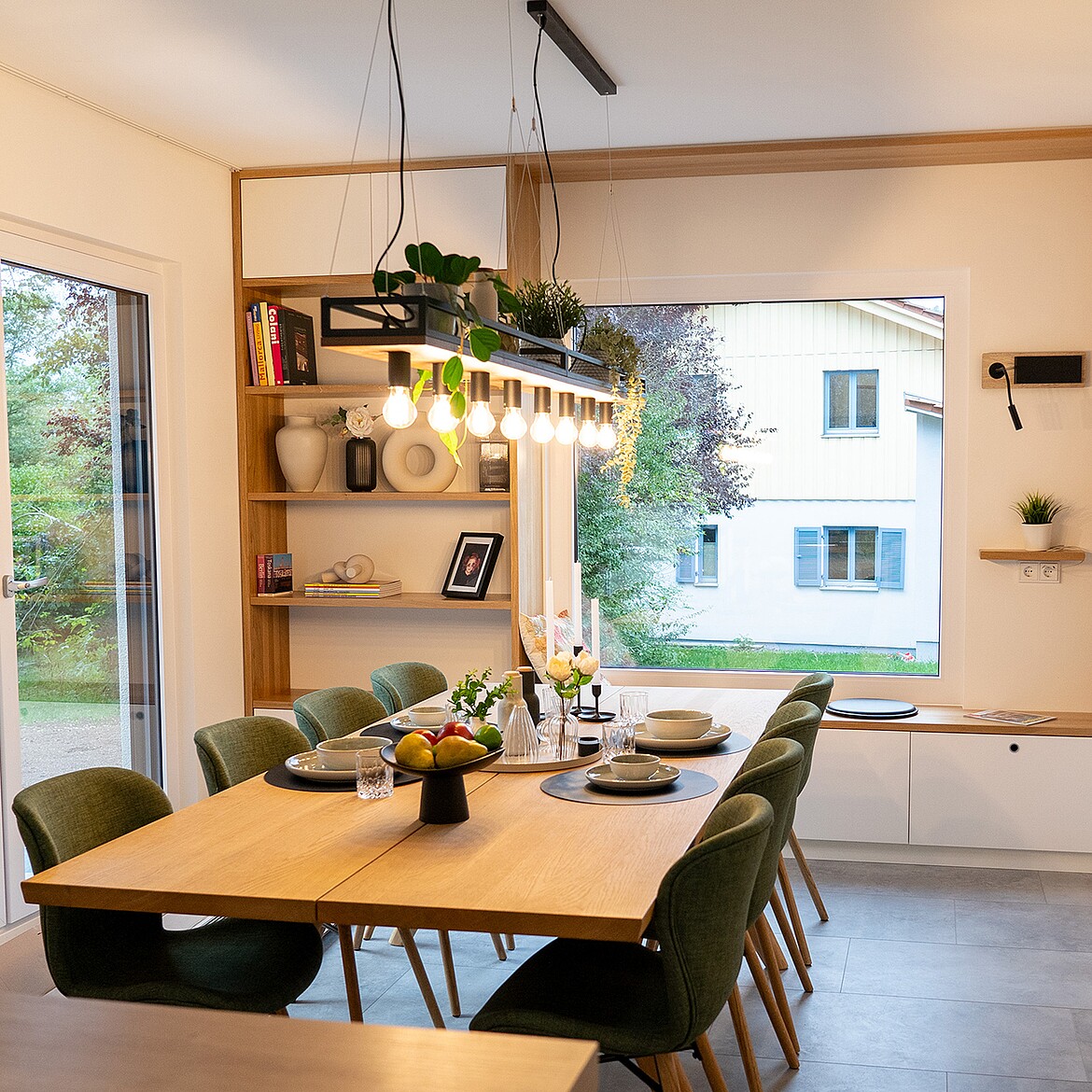 Musterhaus Doppelhaus 25-129: Essen Fertighaus Doppelhaus 25-129: Essen