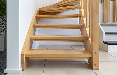 Fertighaus-Bemusterung: Treppe