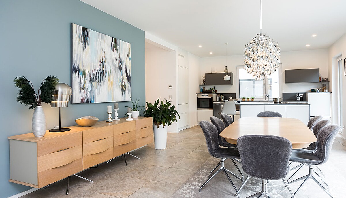 Fertighaus Variant 25-198: Essen