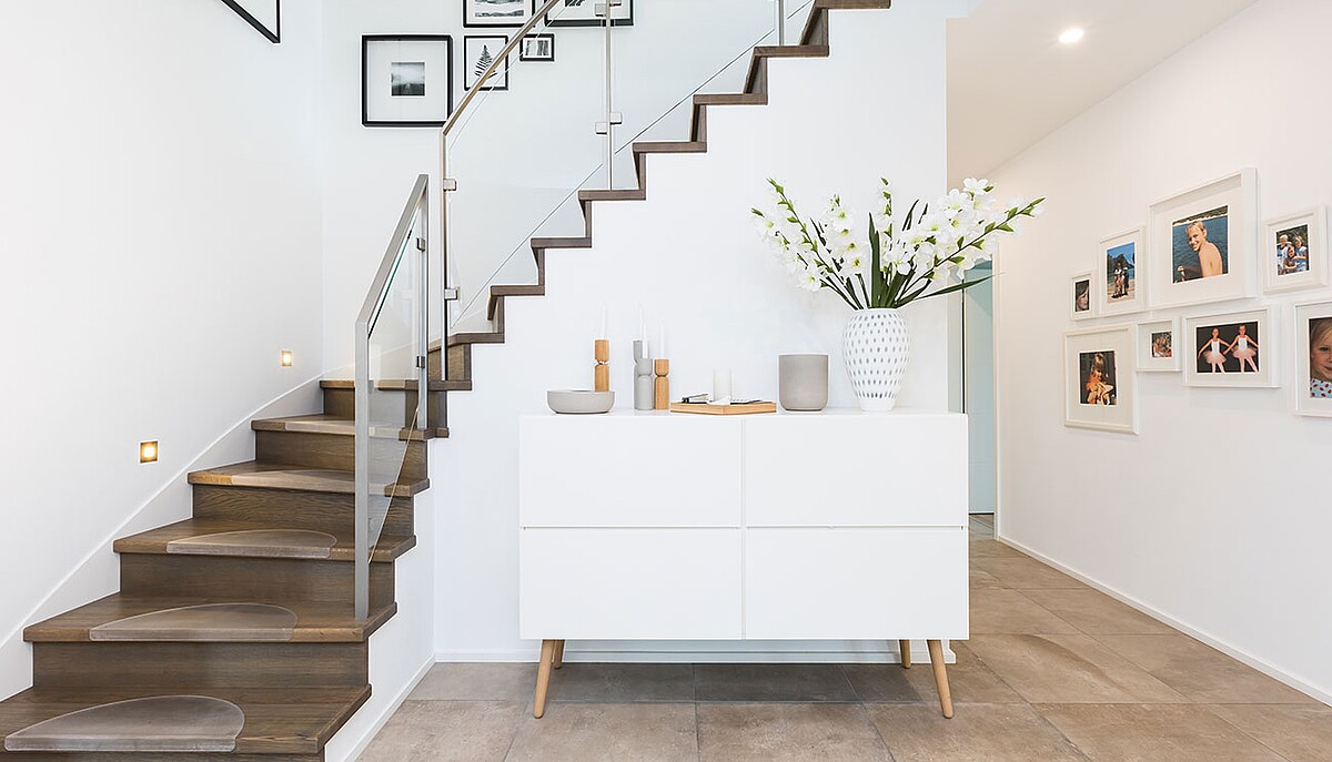 Fertighaus Variant 35-172: Treppe