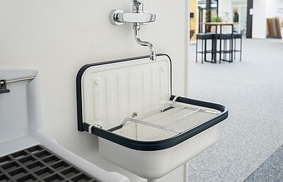 Fertighaus-Bemusterung: Ausgussbecken