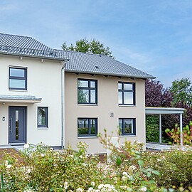 Fertighaus Doppelhaus 25-129