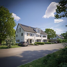 QNG⁺-Line: Reihenhaus 161 QNG⁺-Line: Reihenhaus 161 - Hanse Haus