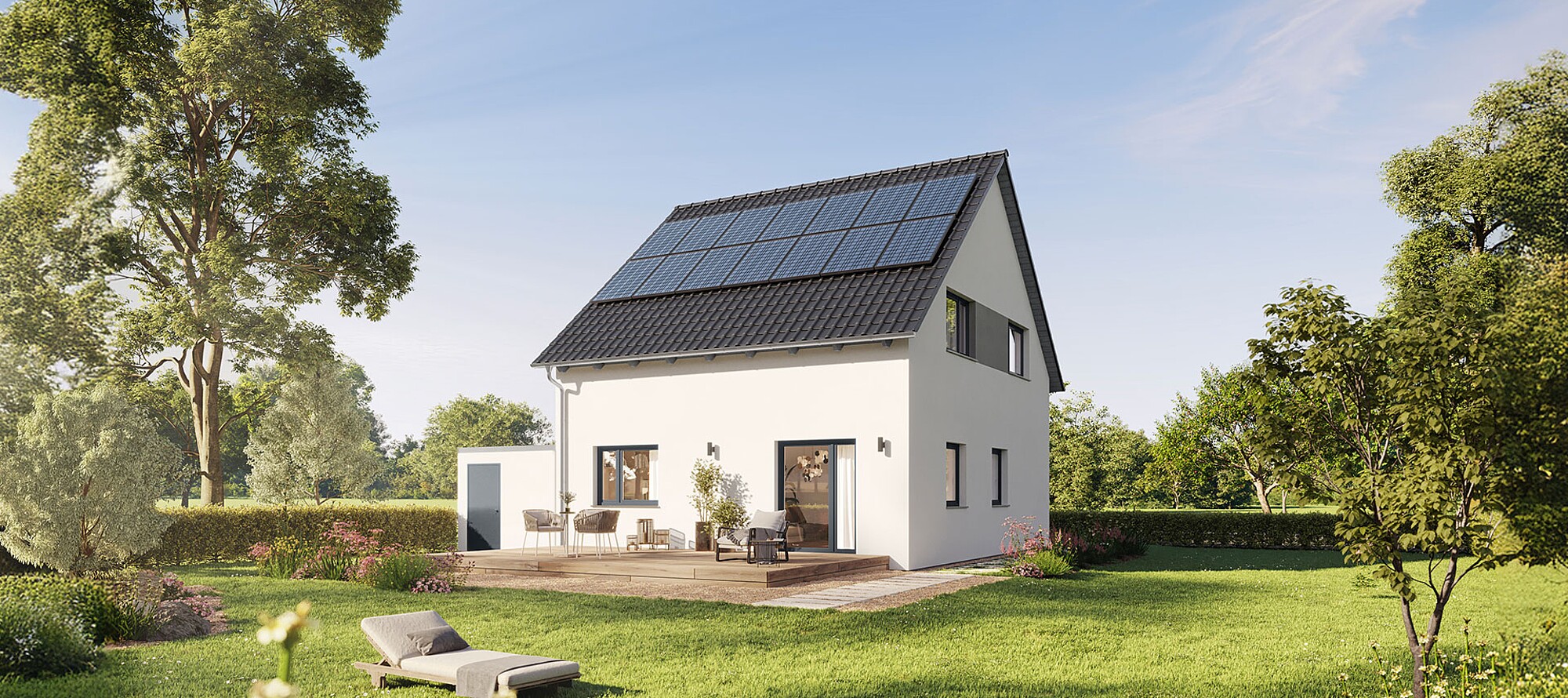 QNG⁺-Line: Fertighaus Variant 42-123