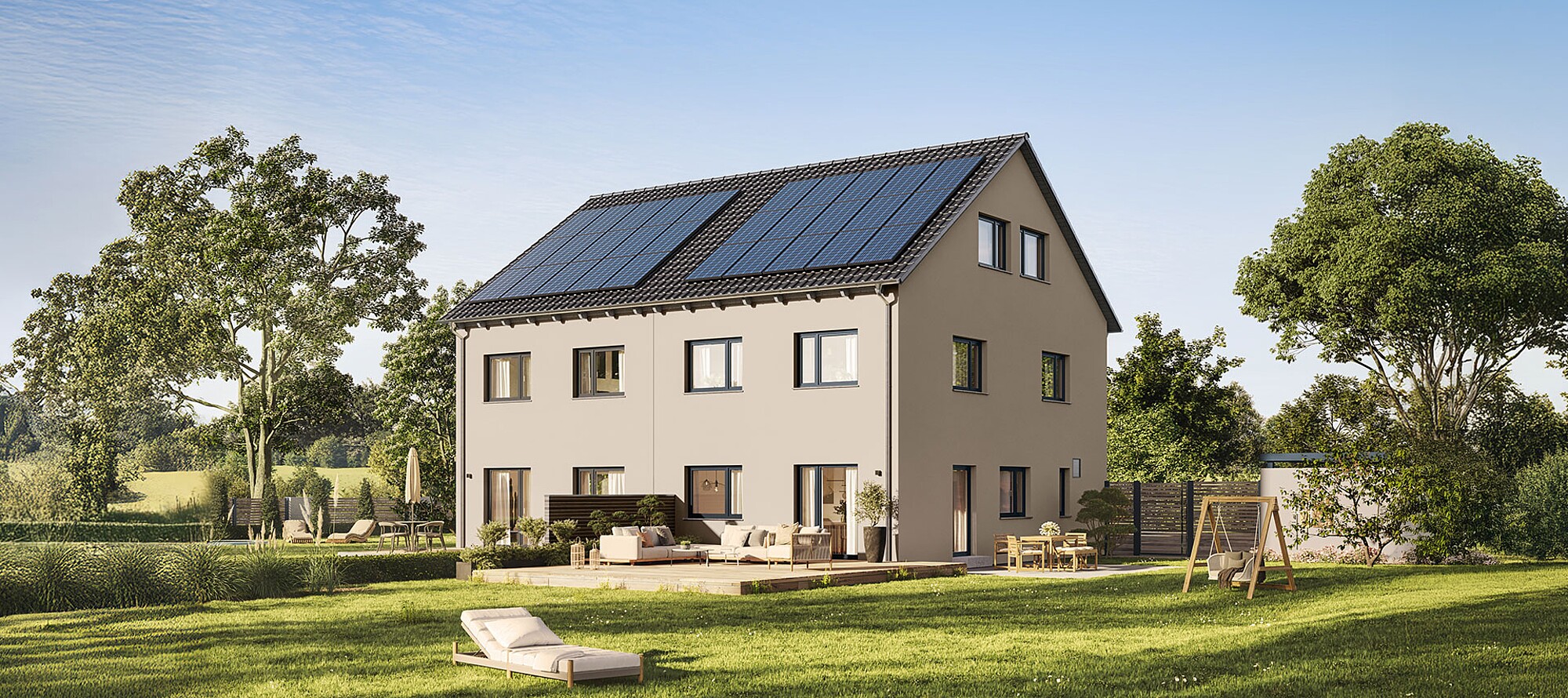 QNG⁺-Line: Doppelhaus 179 - Hanse Haus