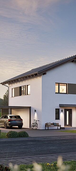 QNG⁺-Line: Fertighaus Villa 133 - Hanse Haus QNG⁺-Line: Fertighaus Villa 133