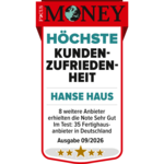 Fertighausanbieter: Höchste Kundenzufriedenheit