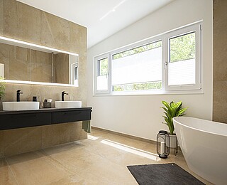 Fertighaus Vita 209: Bad
