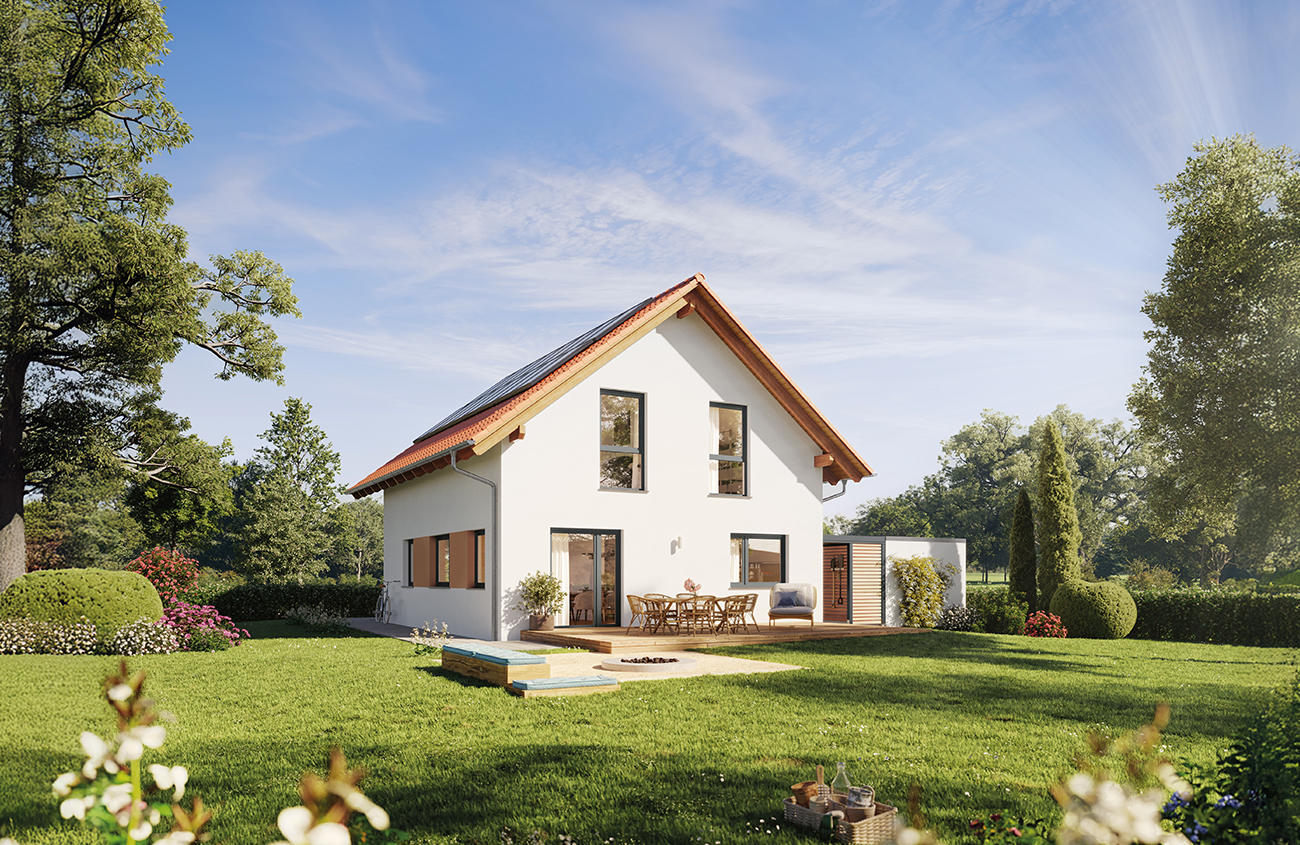 QNG⁺-Line: Fertighaus Variant 38-130